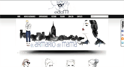 Desktop Screenshot of elarmariodemama.com